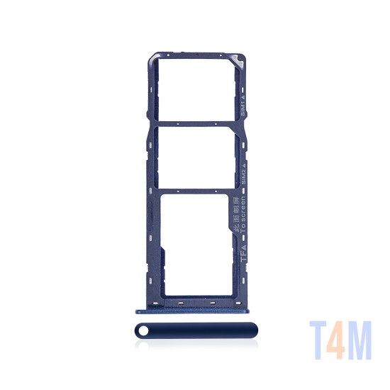 Suporte de SIM Dual Samsung Galaxy A10s/A107f Azul